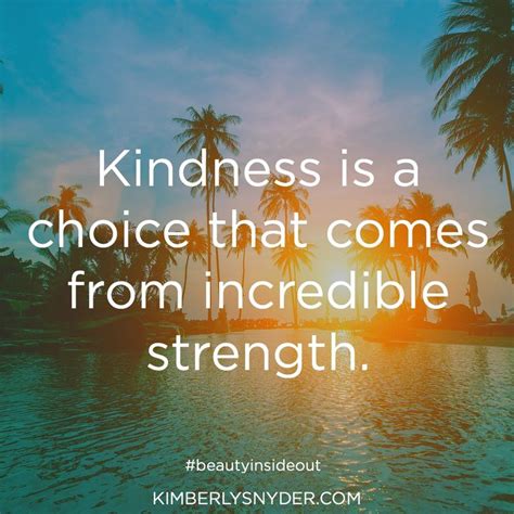 kindness is a choice